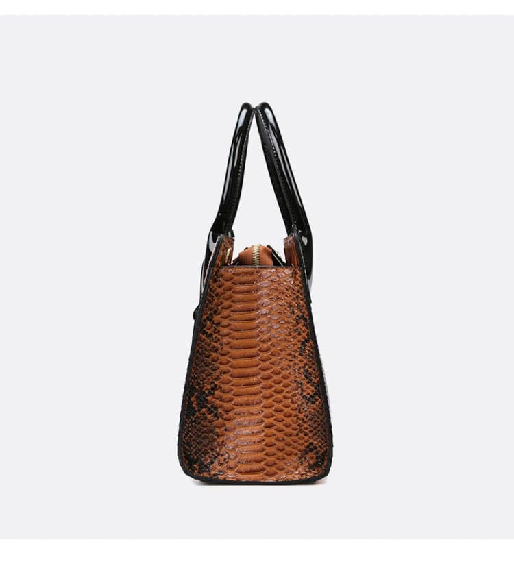 Croc-Embossed Tote 9