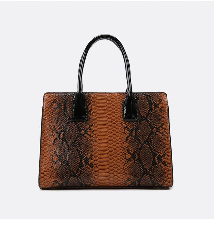 Croc-Embossed Tote 10