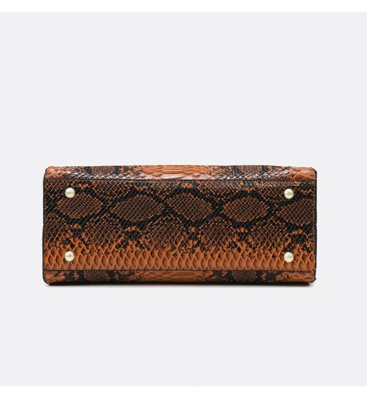 Croc-Embossed Tote 11