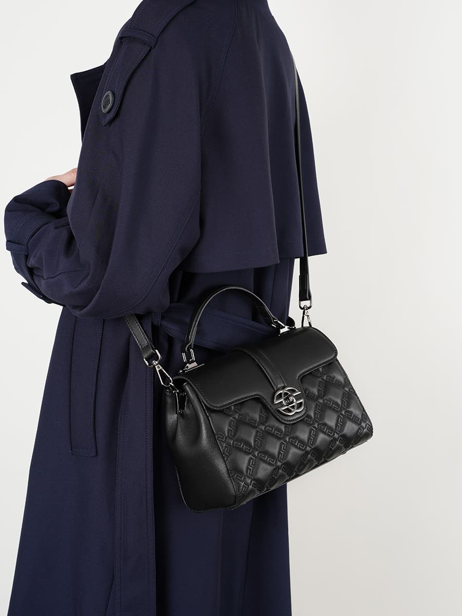 Pebbled Leather Commuter Tote 2