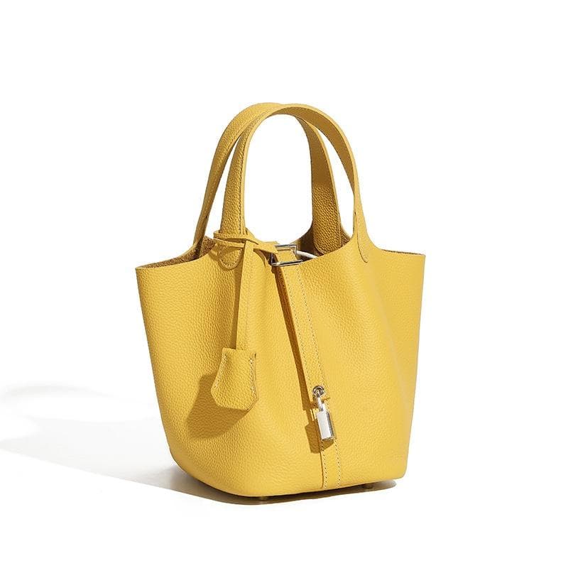 Leather Bucket Bag 9