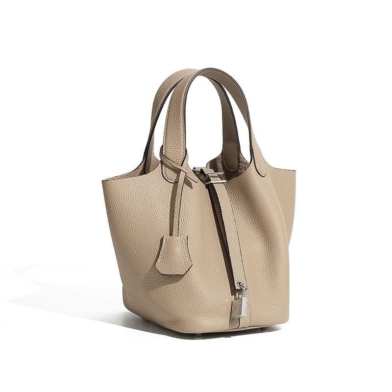 Leather Bucket Bag 11