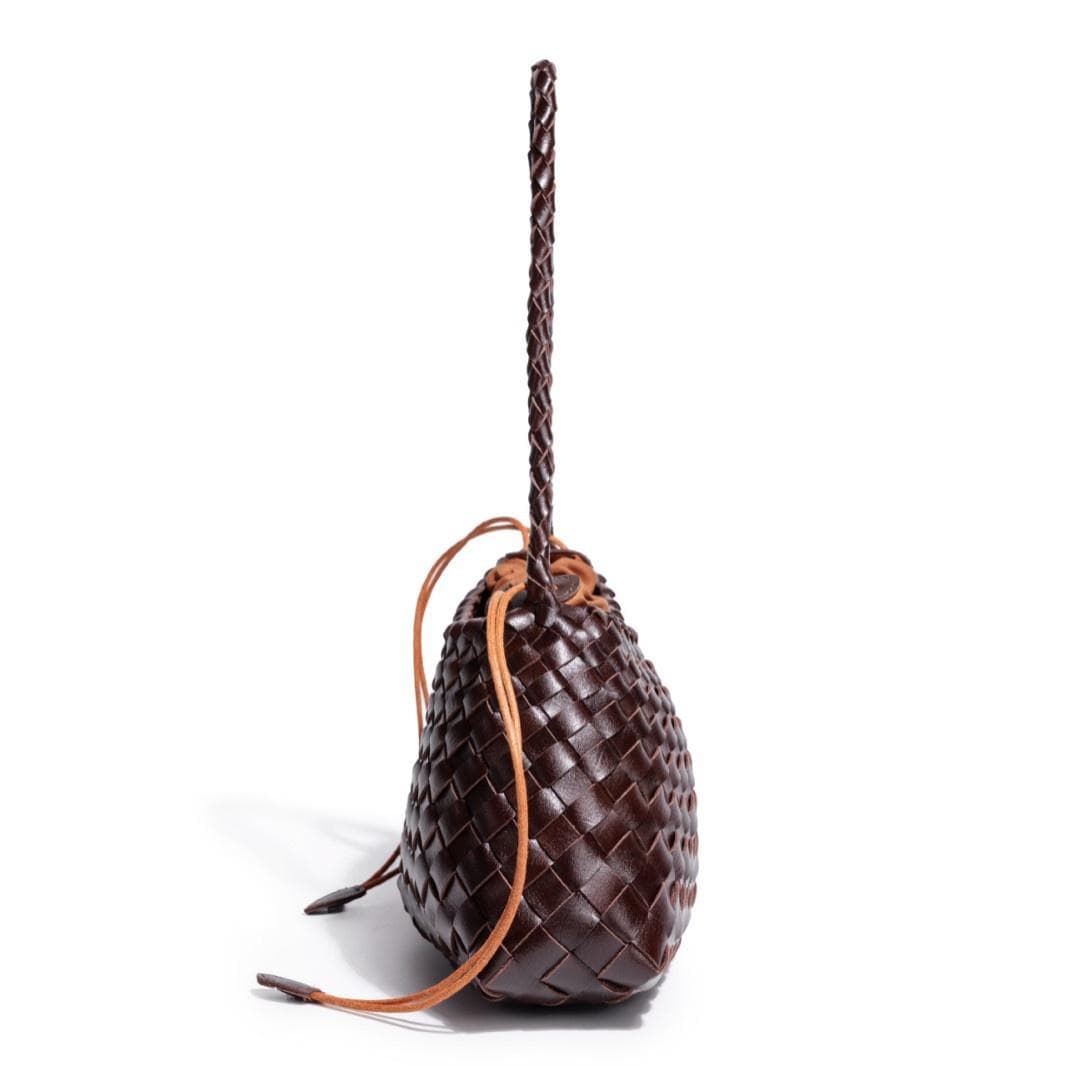 Woven Leather Shoulder Bag 4